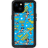 DC Comics Wonder Woman Action pose pattern iPhone 15 Plus Waterproof Case